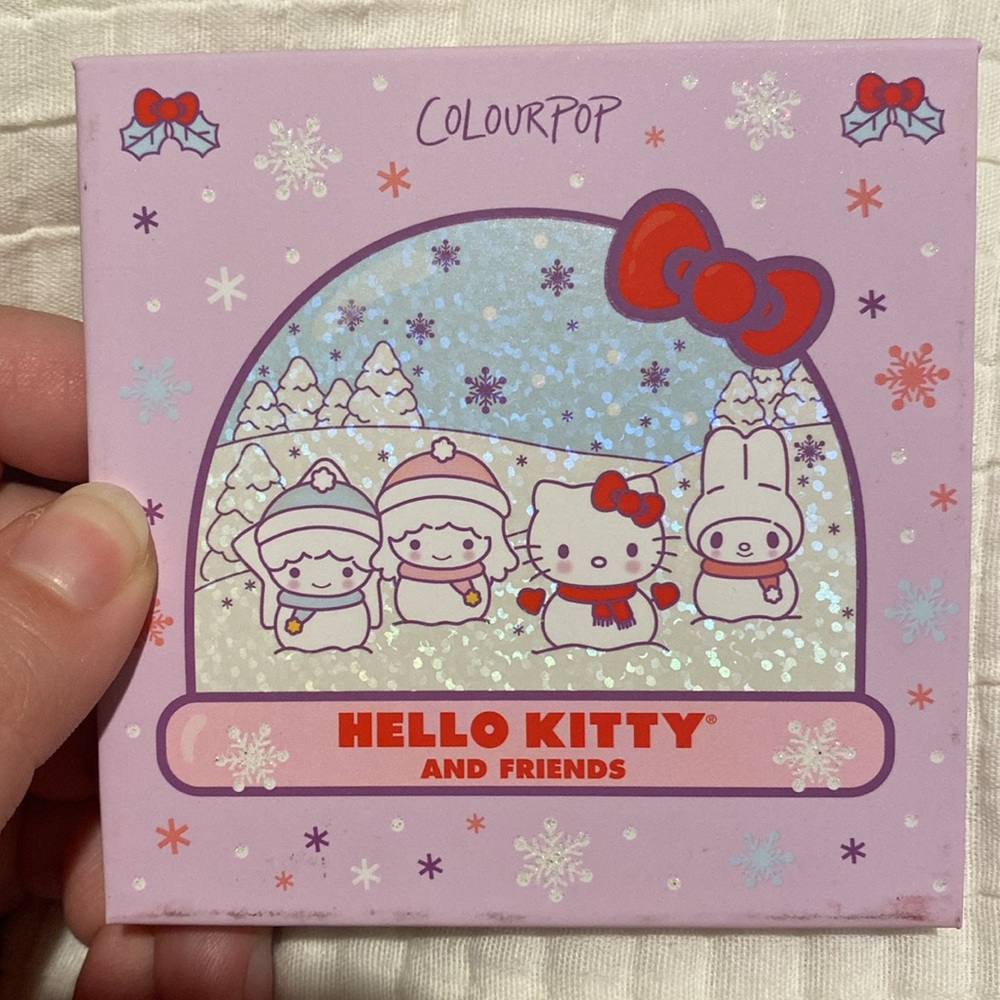 NWOB Colourpop x Hello Kitty Snow Much Fun Palette